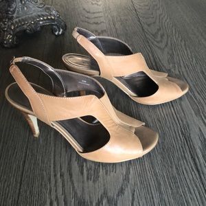 Mods Spana Camel Slingback Heel